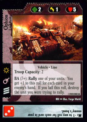 Ophion - Land Raider